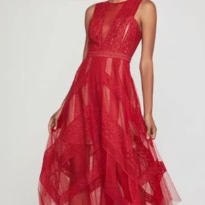 BCBG Andi Handkerchief Dress sz 0